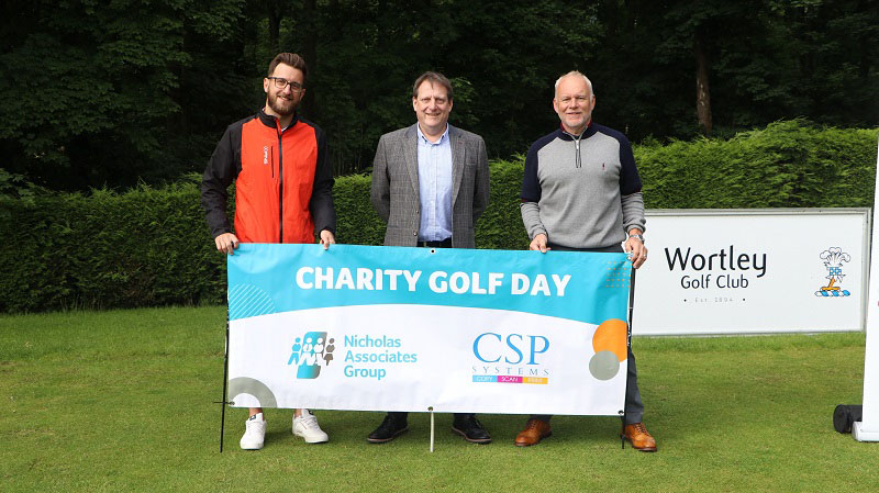 Charity Golf Day 2024 - Nicholas Associates Group, CSP Systems, Paces Sheffield