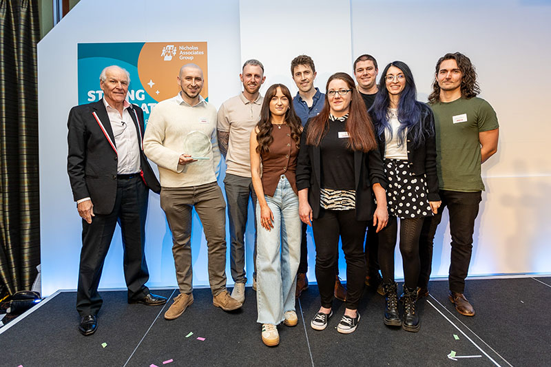 L-R: Nick Cragg, Kris Randall, Alex Norris, Bryony Hill, Rob Freeman, Sheena Fraser, Ben Ibbotson, Elena D'Ippolito and Joe Robertshaw